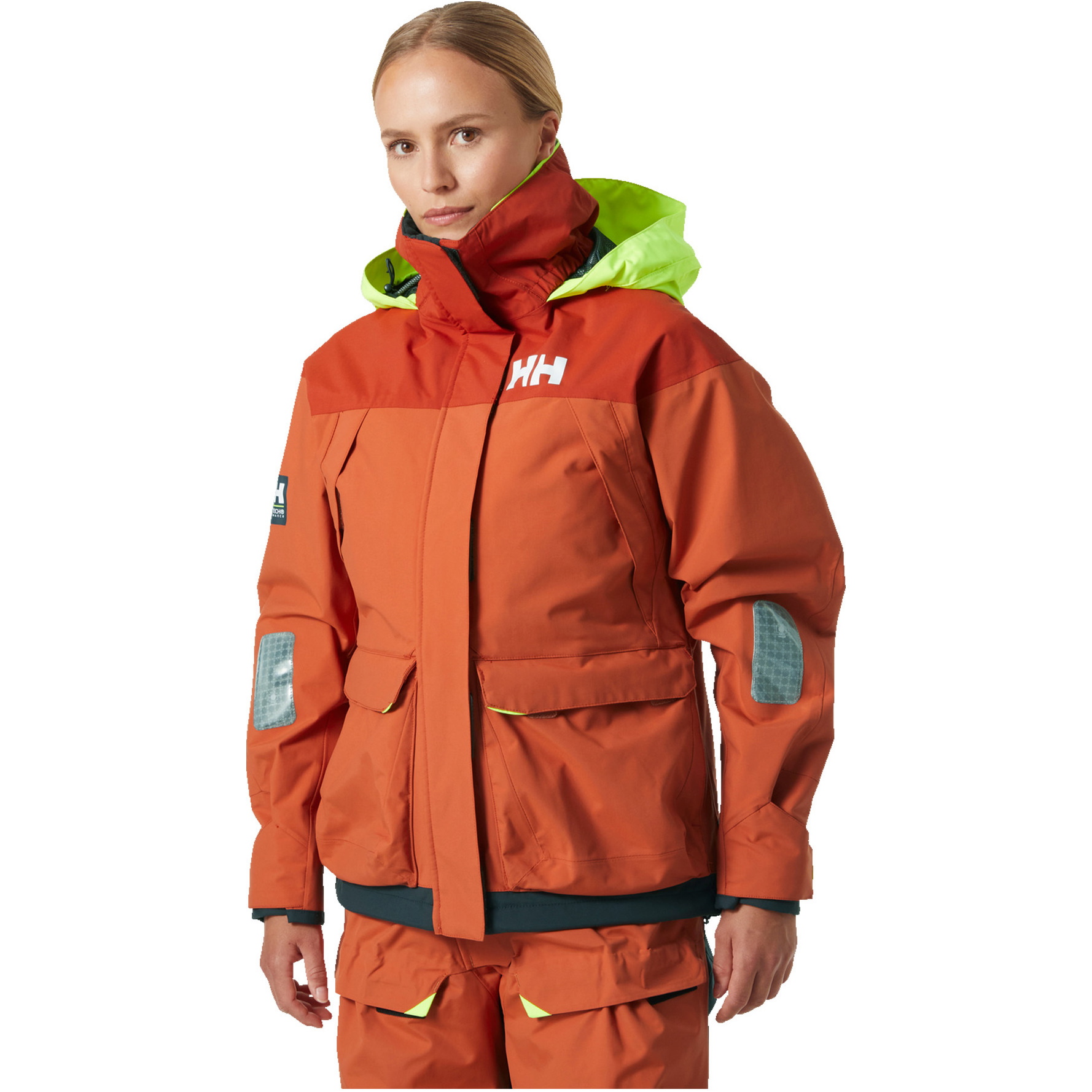 2023 Helly Hansen Womens Pier 3.0 Sailing Jacket 34177 - Terracotta